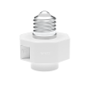 Wyze Lamp Socket Power Adapter for Wyze Cam v3/v4, Continuous Power via Light Fixture, Motion-Activated Light Control, White